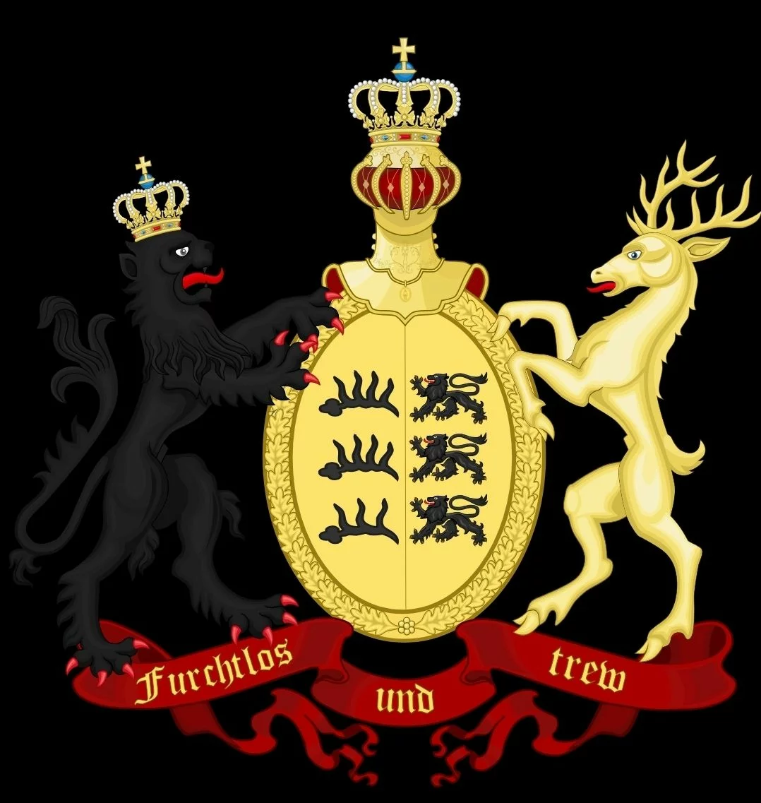 Württemburg, Habsburg und Hohenzollern